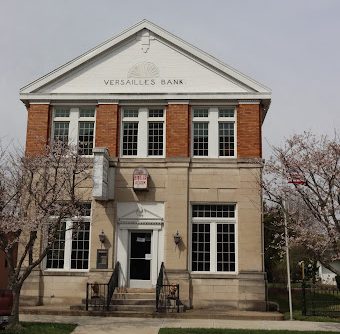 The RCHS Library in the old Versailles Bank building